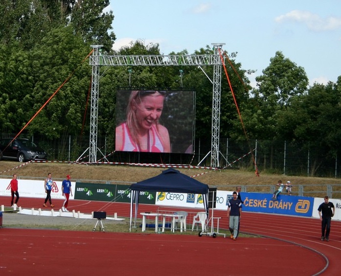 velkoplošné LED obrazovky k pronájmu Praha