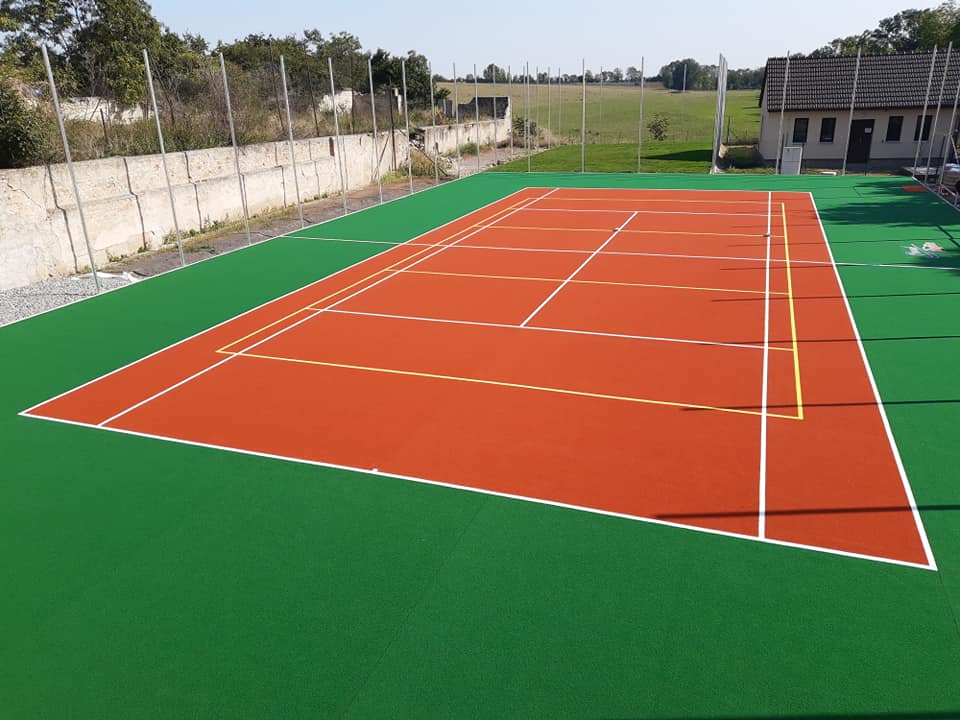 Sportovní povrch pro fotbal, tenis, volejbal - Playrite