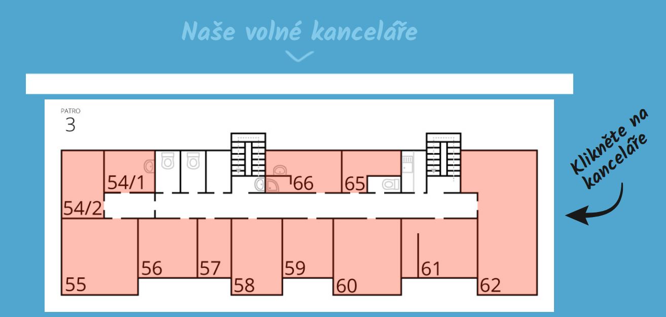 Volné kanceláře k pronájmu v Sokolově