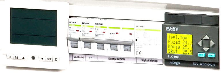 Ekvitermní regulace a další příslušenství k tepelným čerpadlům