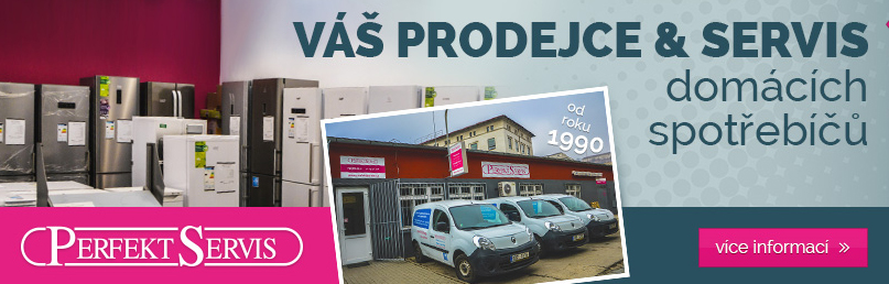 Prodej a servis elektrospotřebičů nabízí PERFEKT SERVIS.