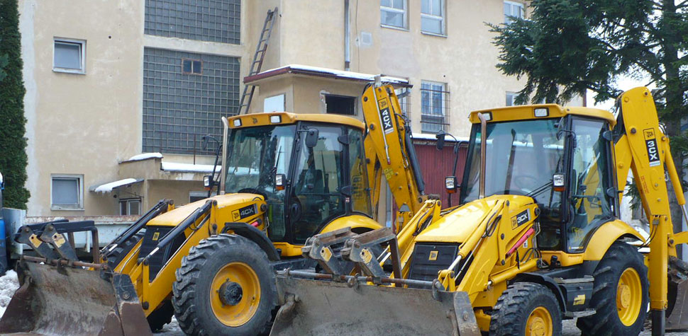 Greenstav - servis, opravy a repase techniky JCB, Komatsu, Caterpillar, Volvo či Kubota