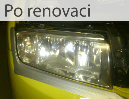 po renovaci světel, Brno