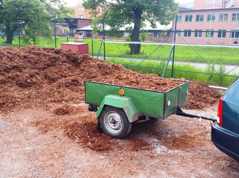 Prodej volně ložené mulčovací kůry včetně dopravy Zlín, Otrokovice