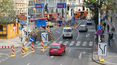 Dopravní značení Praha