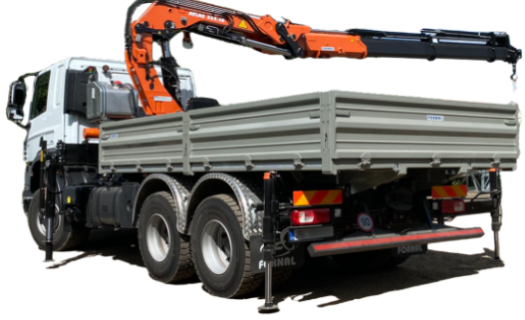 Dodáváme sklápěcí nástavby na všechny tonáže užitkových a nákladních vozidel.