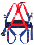Ochrana proti pádu při práci ve výškách – lana, pásy, postroje, karabiny, helmy