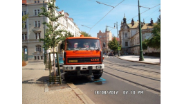 Pronájem kropicího vozu k údržbě pozemních komunikací i veřejných ploch