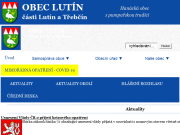 SITO WEB Obec Lutin