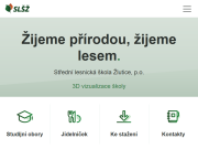 SITO WEB Stredni lesnicka skola Zlutice, prispevkova organizace