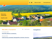 Strona (witryna) internetowa Obecni urad Sazovice