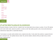 WEBOV&#193; STR&#193;NKA Výletní restaurace Eldorádo