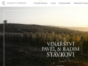 SITO WEB Vinarstvi Stavkovi