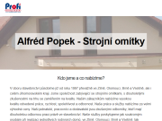 SITO WEB Alfred Popek - strojni omitky