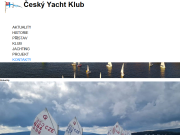 Strona (witryna) internetowa Cesky Yacht Klub