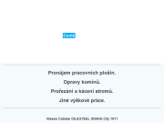 WEBSEITE Pujcovna plosin Pokorny