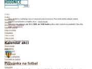 P&#193;GINA WEB Obec Hodonice