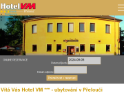 WEBOV&#193; STR&#193;NKA Hotel VM Přelouč