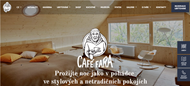WEBOV&#193; STR&#193;NKA Café Fara Stylová kavárna a ubytování Klentnice