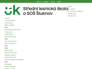 WEBOV&#193; STR&#193;NKA Střední lesnická škola a Střední odborná škola, Šluknov, příspěvková organizace