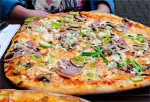 Pizzérie, rozvoz v Plzni zdarma, pizza, gyros, těstoviny, saláty, bezmasá jídla