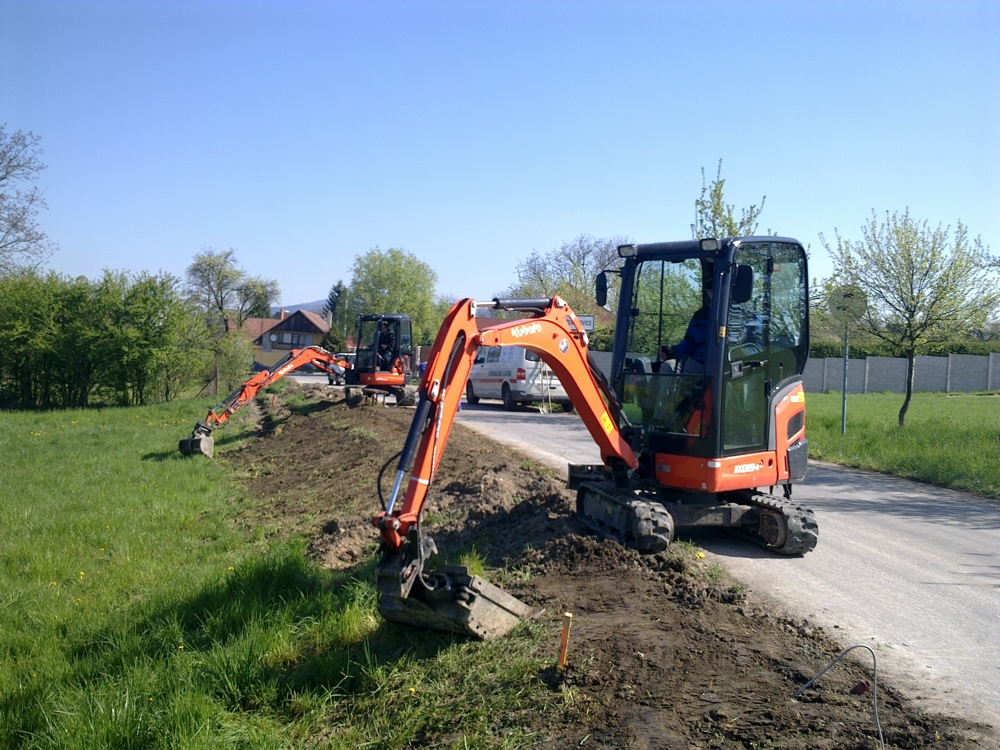 Inženýrské sítě na klíč - přípojky inženýrských sítí od projektu po realizace