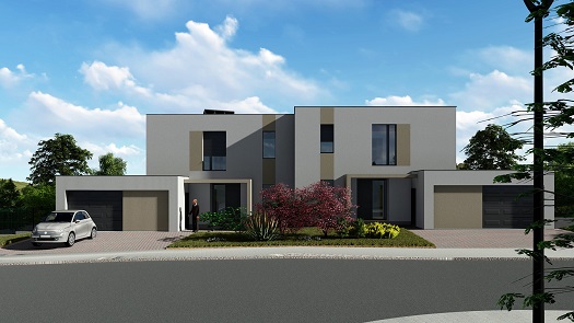 Construction of new turnkey family houses - desired location, lands with a southern orientation, the Czech Republic