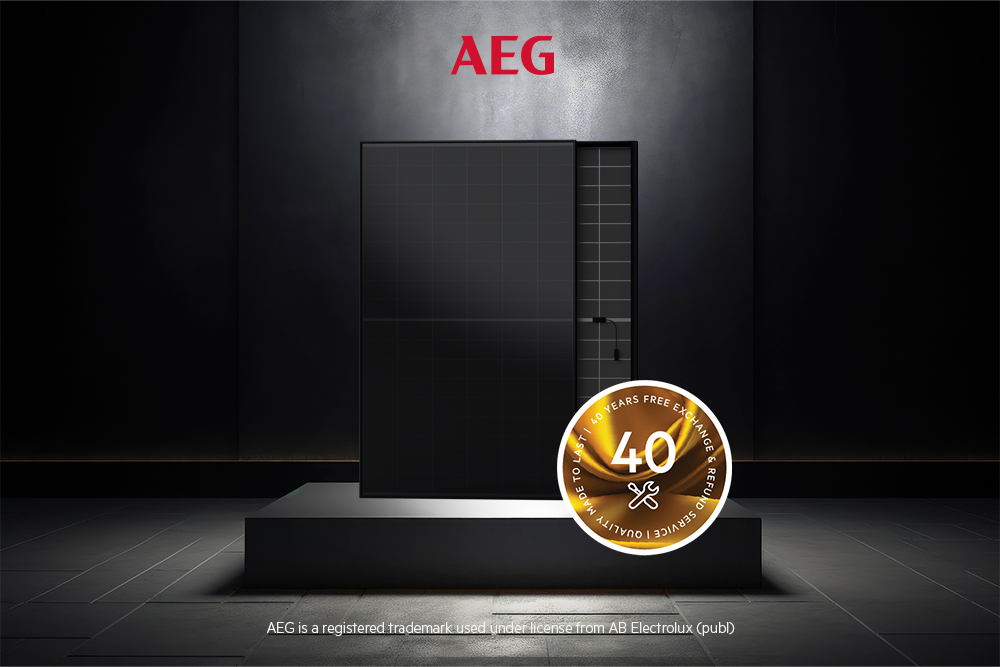 Velkoobchodní prodej fotovoltaických technologií značky AEG – baterie, panely, střídače