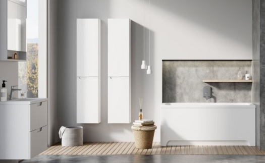 Moderní koupelny, akrylátové vany, sprchové kouty a dveře, sanitární keramika, koupelnový nábytek a doplňky