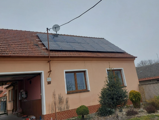 Fotovoltaické systémy připojené pouze k síti Třebíč