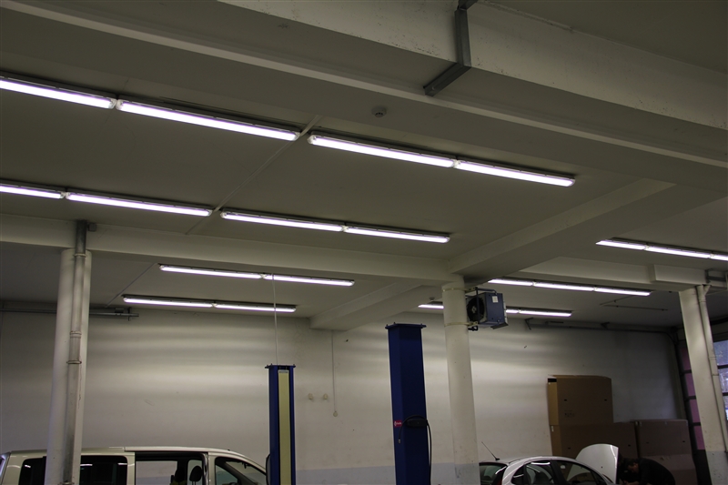 Dodávka LED technologie, osvětlení na klíč, průmyslová úspora energie Zlín