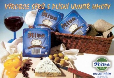 Sýr Niva, ušlechtilá plíseň , plísňový sýr s tradicí, prodej, výroba