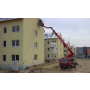 Pronájem montážních plošin Brno, pracovní plošiny až do výšky 30 metrů, bezpečné pracovní plošiny
