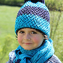 Detské pletené čiapky a teplé zimné doplnky oblečenia