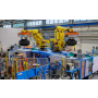 Robotizované stroje pro pneumatikářský průmysl - stroje pro robotickou manipulaci, čištění forem, řezačky textilních kordů