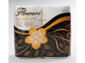 Toaletní papír Flowers Excellent x4,2-vrstvý,celuloza