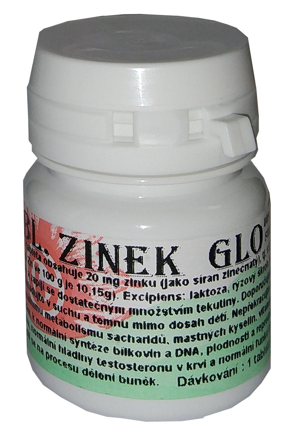 Galenická laboratoř Ostrava - zinek tablety