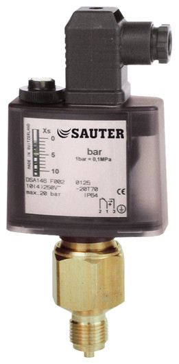 Tlakový spínač DSA od firmy Sauter