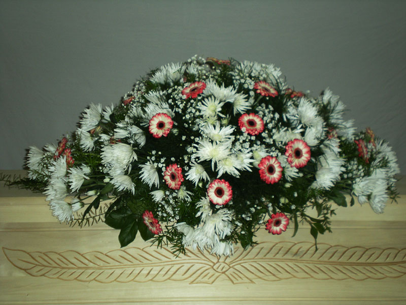 Květinová smuteční dekorace, Marie - pohřební služba Marie