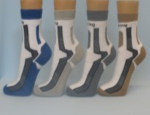 Antibakteriální ponožky se stříbrem pro dlouhodobé nošení bez potu a zápachu
