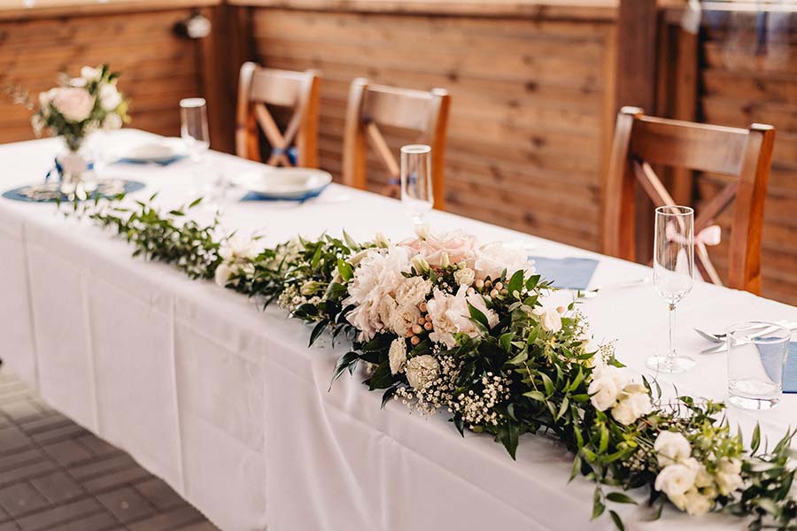 Svatební květinové dekorace od A do Z