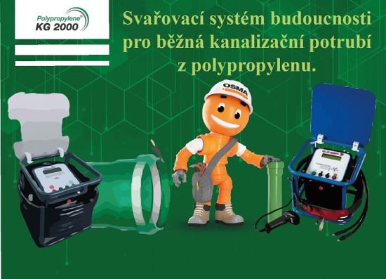 Svařovací systém IP-plus pro kanalizační potrubí z polypropylenu: inovace pro budoucnost - Novinka!