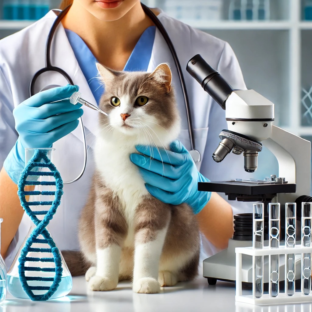 Genetické testy pro kočky.