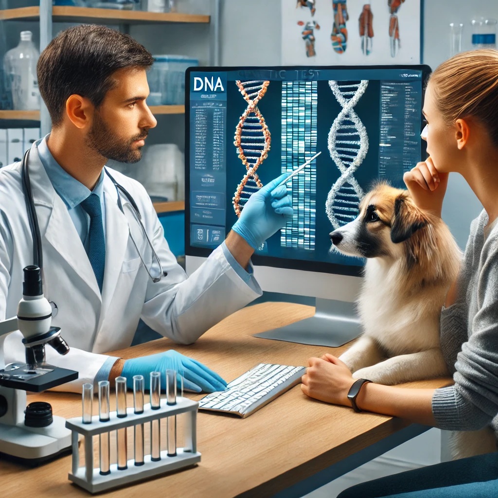 Genetické testy pro  psí přátelé.