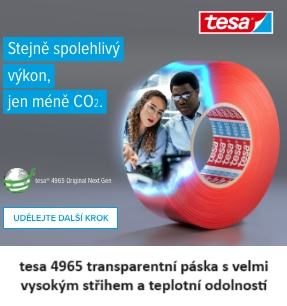 Lepící pásky Tesa - kvalita a spolehlivost
