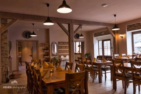 Užijte si pohodové posezení a chutné pokrmy v Restauraci Kočí u Máchova jezera