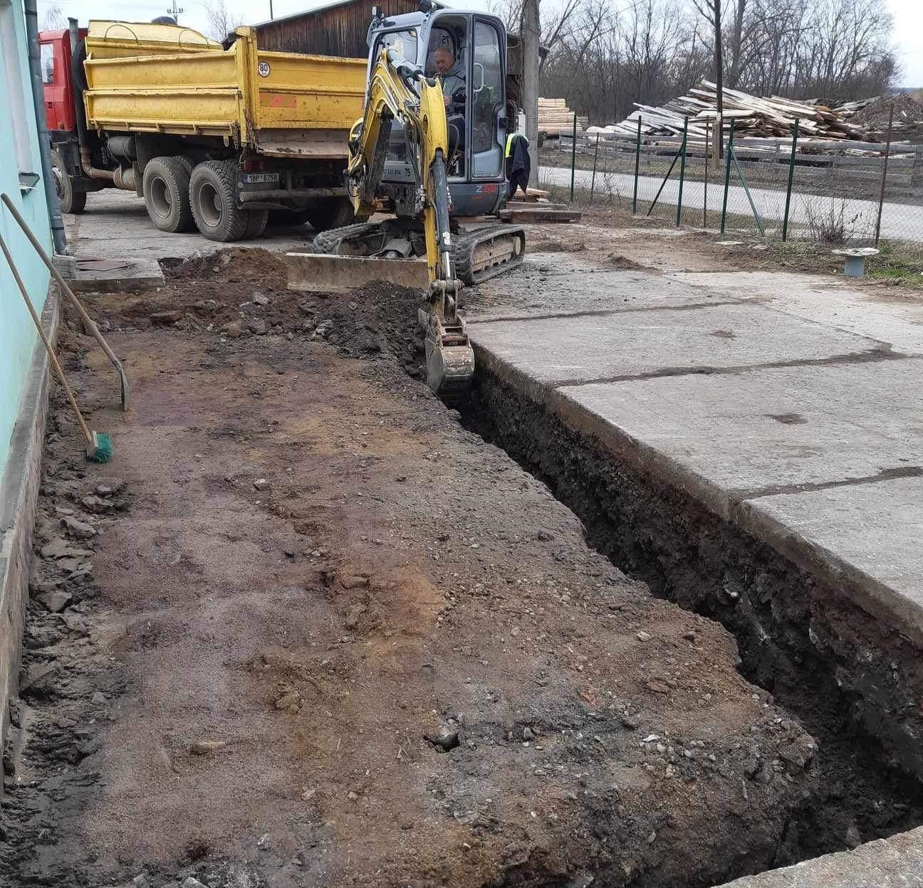 Profesionální výkopové práce pro inženýrské sítě v regionu Znojmo